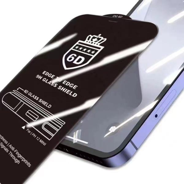 2021 NEW OG 6D with  anti dust  tempered glass HD Tempered Glass For iPhone 12Pro 12 promax  full glue screen protector