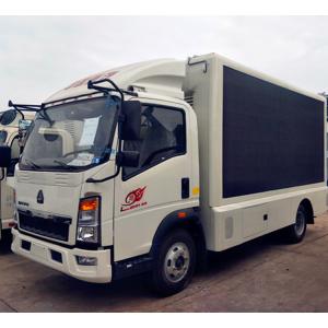 Waterproof Digital Advertising Truck 90km/H , Electronic Billboard Truck Loop Ventilation