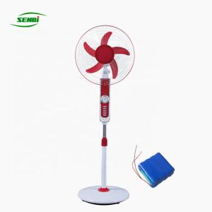 China Cooling Ventilation Battery Powered Standing Fan 3 Speed For Emergency Fan supplier