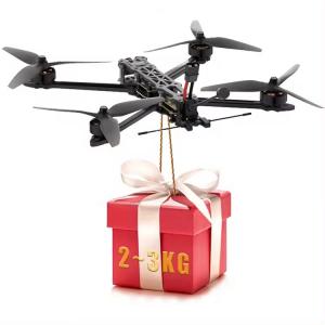 Black FPV Racing Drone with Long 45-Minute Flight Time FC BL F405 ESC F60 Blheli S 60A Stack