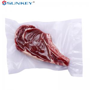 Custom Printed PA PE Vacuum Sealer Bags Mesh Food Storage Vacuum Bag