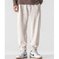 China Small Moq Clothing Manufacturers Chenille Sweatpants Men'S Wide Leg Loose Casual Pants on sale