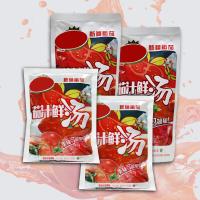 China Organic / Natural Pouch Tomato Sauce With 4.1g Fat 4.2g Protein 17.3g Carbohydrates on sale