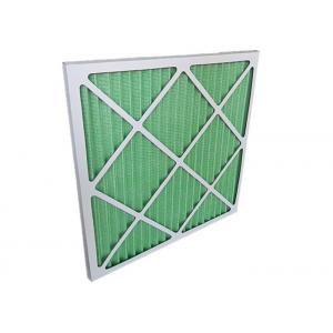 China Low Resistance Pleated Panel Air Conditioner Air Filters HVAC For Primary Filtration supplier