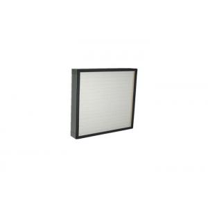 China Laboratory Central Air Conditioner Filter Light Weight , Mini - Pleat Air Purifier Filters  99.99% Efficiency supplier