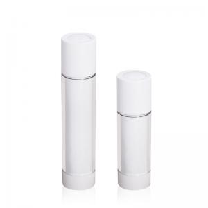 Refillable Airless Pump Bottles Cosmetic With Twist Lotion Pump