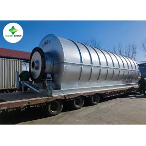 Small 5 Ton Waste Tyre Pyrolysis Plant Unit To Fuel Oil Process