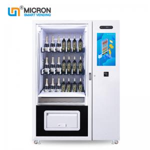 China Red Wine Custom Vending Machines With Elevator glass bottle Micron Smart Vending Machine For Sale supplier