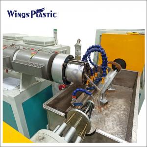 PE PP Hose Protector Making Machine Spiral Cable Wrap Sheath Extrusion Line