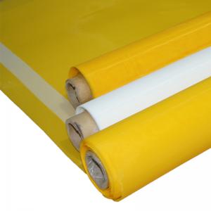 China Screen Printing Polyester Fabric / Bolting Cloth For Architectural Glass supplier