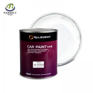 China Waterproof 2K White Automotive Paint ISO9001 Car Super Coating supplier