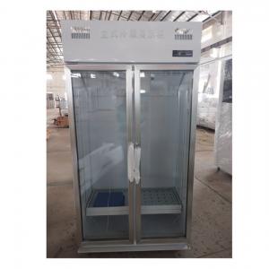 China Beverage Sliding Glass Door Cooler Refrigerator Upright Adjustable Wire Shelves supplier