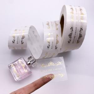 SGS Foil Transparent Sticker , UV Resistant Cosmetic Bottle Labels