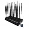 42W 18 Bands Mobile Signal Jammer Block Phone GSM 3G 4G 5G Walkie-Talkie UHF/VHF