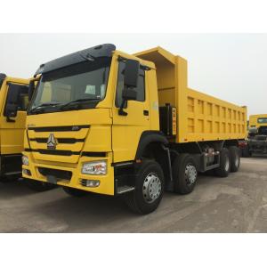 China 12 Wheels Howo 8x4 Dump Truck , Construction Dump Truck Euro 2 Emission Standard supplier