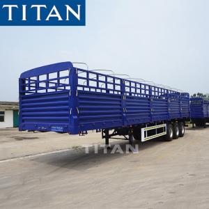 TITAN Farm Sugar Cane Harvest Stake Fence Cargo Semi Trailers