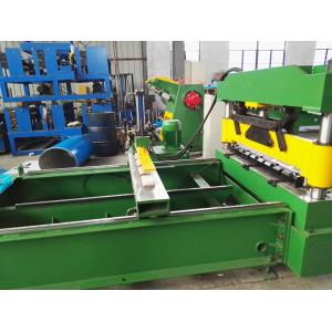 Sheet Crimped Metal Roofing Roll Forming Machine With PLC Control System , 0.7mm Thick