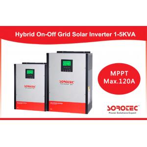 China Hybrid On / off grid solar inverter 2kva 2000w with 80A MPPT Controller supplier