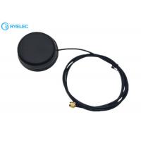 China High Gain 28dBi Screw Mounting Puck Rf Car Gps Tracking Rubber Pad Antenna For Car on sale