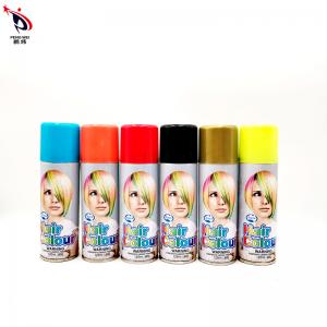 China Disposable Coloured Washable Hair Dye Spray Odorless 80g Net Weight supplier