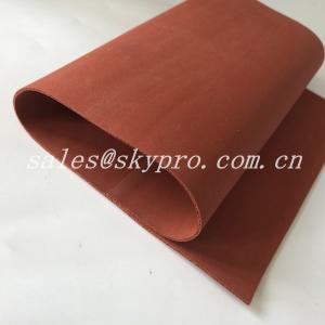 China Red / Transparent Soft Flexible Silicone Rubber Foam Sheet Thickness 0.1-30mm supplier
