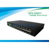 8×1 Fiber Optic Switch 100BASE - Fx 1 10 / 100BASE - Tx DF SM 1310nm 20KM SC
