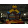 China Inflatable monkey themed jumping house Yellow monkey inflatable bouncer jumping castle inflatable monkey for sale wholesale