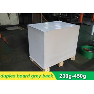 China Waterproof CCNB Grey Card Paper Board , Grey Recycled Paper Roll Eco Friendly supplier