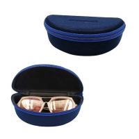China Customer Logo Sports Glasses Case Hard Zipper Glasses Case Unisex on sale