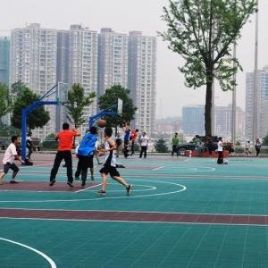 Eco Friendly PP Tiles Sports Flooring With Weather Resistant Polypropylene Material