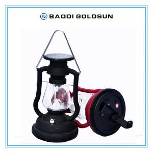 China ABS colourful Solar Camping Lamp with Mobile Phone Charger supplier