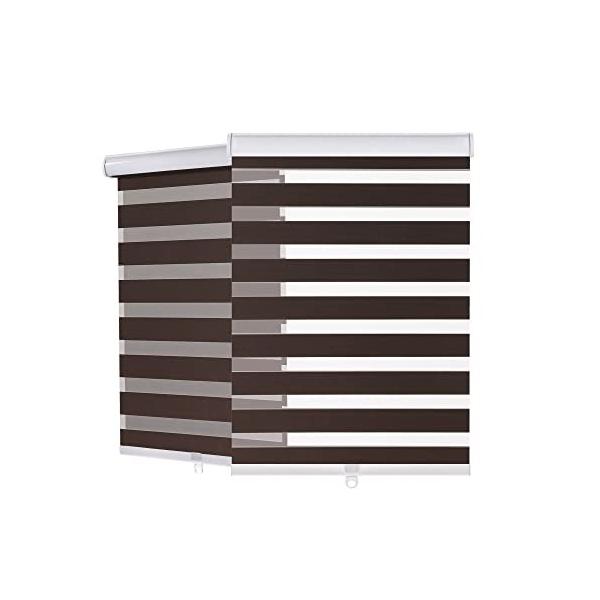 Double Layer Day And Night Zebra Roller Blinds Shades For Windows