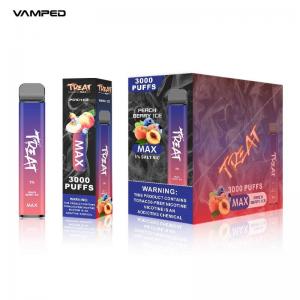 Electronic Vapour 3000 Puffs Disposable Vape Pen Nicotine Devices Peach Berry Ice