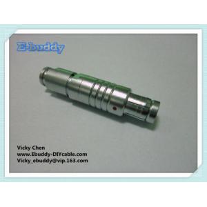 China fischer connectors 102 3pin half moon male plug supplier