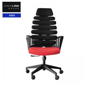 Fashion Ergonomic Mesh Office Chair Black Staff Swivel Student Chair