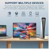 China Dual Triple Display 4k Portable Monitor Screen Extender 14.0 Inch LCD Gaming with USB Type C wholesale