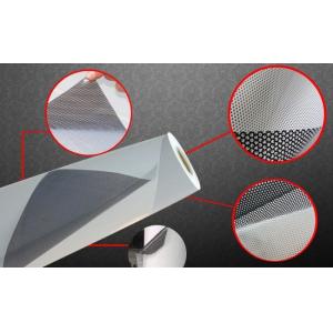 Solvent printable perforated vinyl 140mic One Way Vision Sticker For Window Graphics