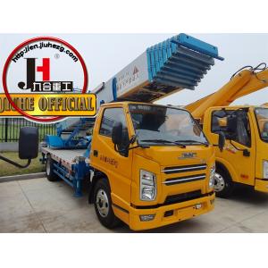 JIUHE Brand JMC 4x2 32M 36M Ladder Moving Vehicle Furniture Lift Truck Sand Lifting Machine Aerial Ladder Truck
