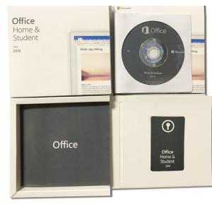 China New Condition Microsoft Office Home And Student 2019 1 PC With CD/DVD Package supplier