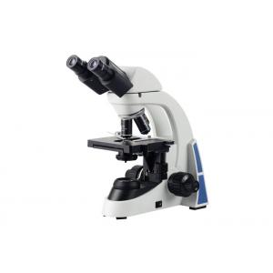 China 3W LED Illumination Compound Biological Microscope With Double Layer Mechanical Stage supplier