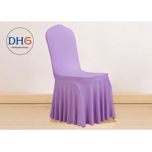 Banquet Style Folding Chair Covers Stretchable Machine Washing 85-105m High