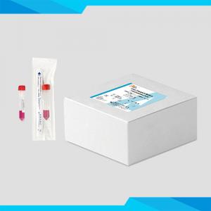 China Non Inactivated Type Viral Transport Medium Tube With Transparent Rose Red Reagent supplier