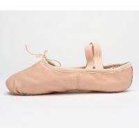 China Única sapata de bailado de couro genuína rachada que dança ShoesPink para as for sale