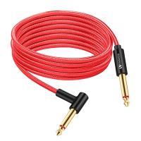 China 6.5mm Jack 5m 10m 15m  Guitar Mixer Amplifier Bass Cable on sale
