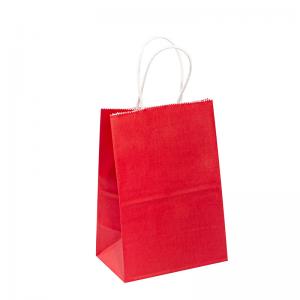 Custom OEM Paper T Shirt Bags Waterproof Kraft Fancy Shopping Paper Bag