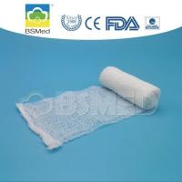 China Rolled Medical Wound Dressing First Aid Adhesive Crepe Bandage Customized Size on sale