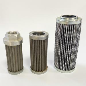 China SS 304 316 Wire Mesh Filter Cartridge / Pleated Filter Elements For Polymer Melt Industry supplier