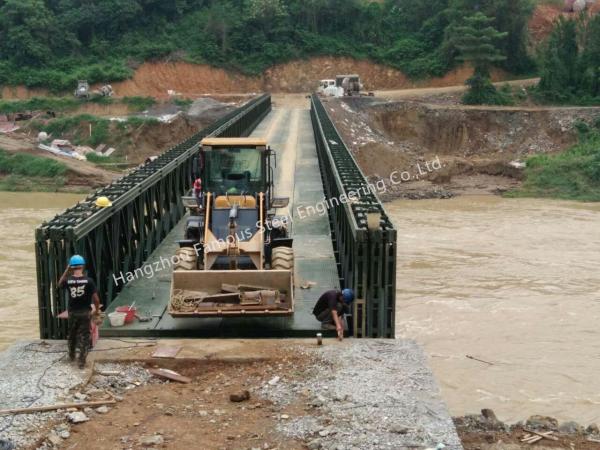 Customized Thickness and Height Bailey Bridge Components Available in Silver