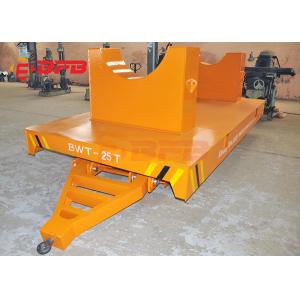 China Four Wheels Electric Transfer Cart For Light Industry 1 - 300T Load Capacity supplier