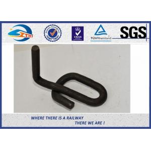 China Gauge Lock Clamp Elastic Rail Clips 14mm 60Si2MnA Plain Surface in Track System supplier
